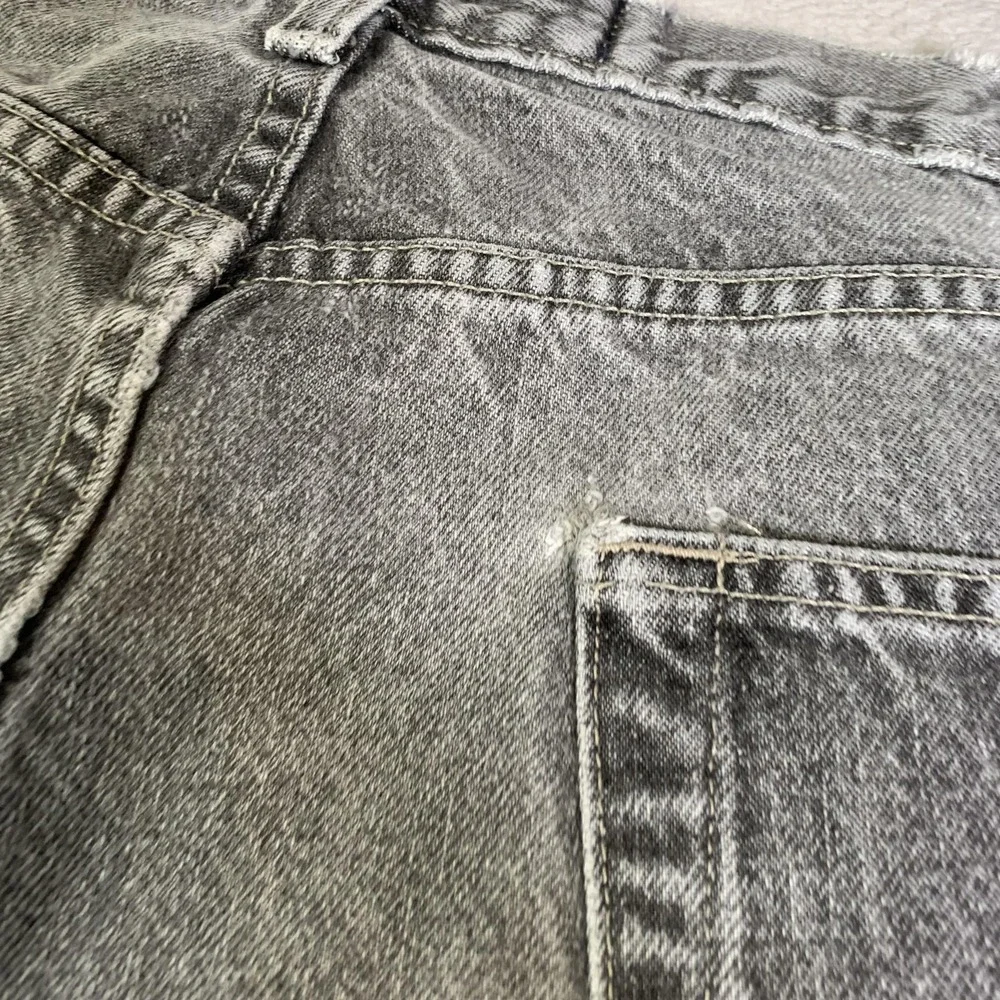 Vintage Nautica Jeans Company Shorts Mens 40 Gray Denim Baggy 11